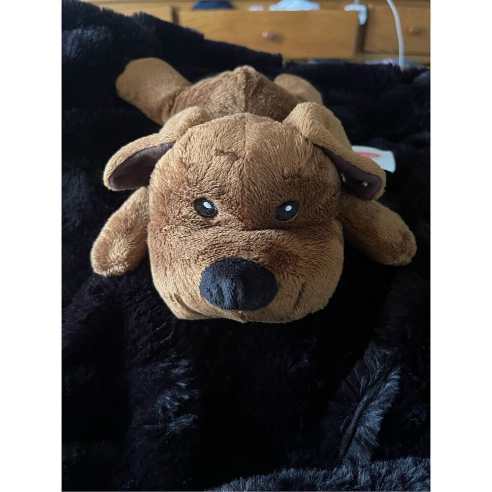Melissa & Doug  Kids Brown Lucky Dog Stuffed Toys Plush